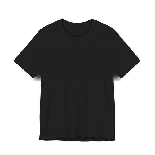 Front of the "Ask Me About The Fouetté" tee: plain black