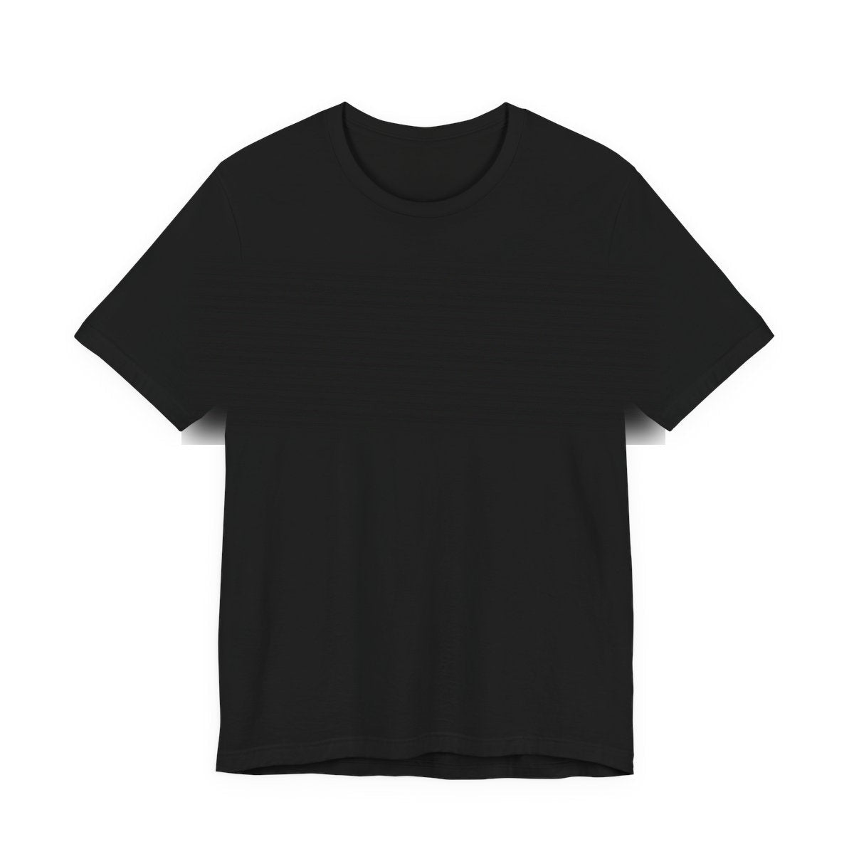 Front of the "I Know 5-6-7-8 And Am Not Afraid To Use It" tee: plain black