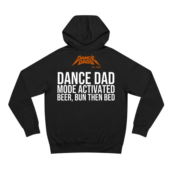 Black Dance Dads hoodie with 