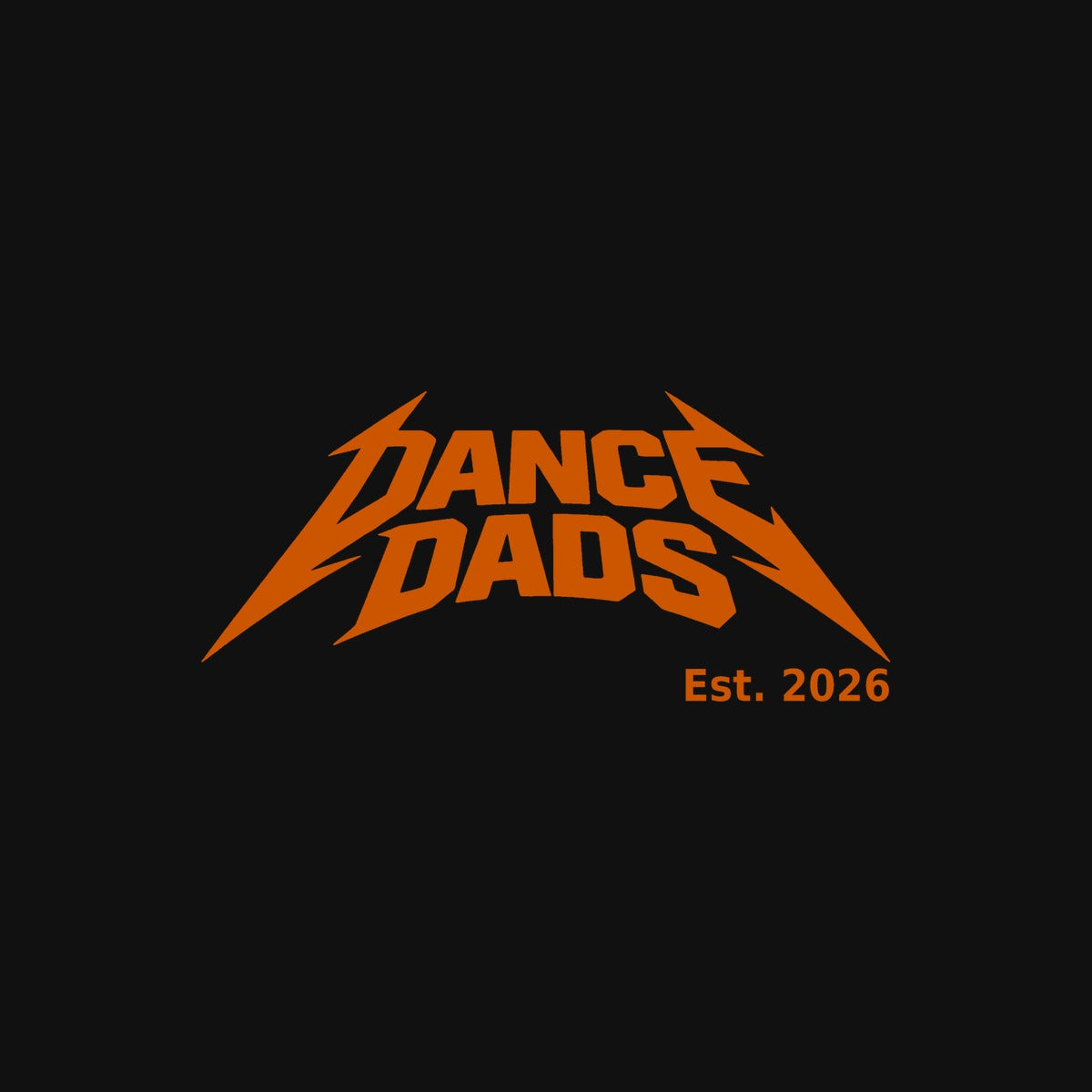Personalisation: Dance Dads logo printed on the left sleeve